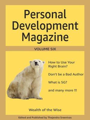cover image of Personal Development Magazine--Volume Six